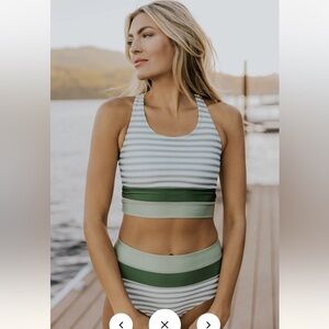 NWT Mariner Colorblock Bikini Set size small